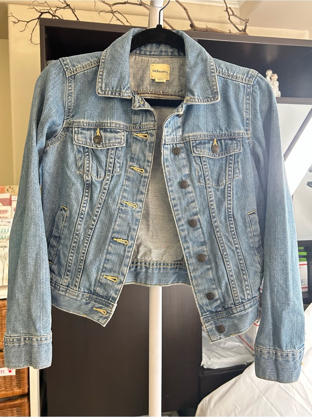 G.H. Bass & Co. Light Blue Denim Jean Jacket